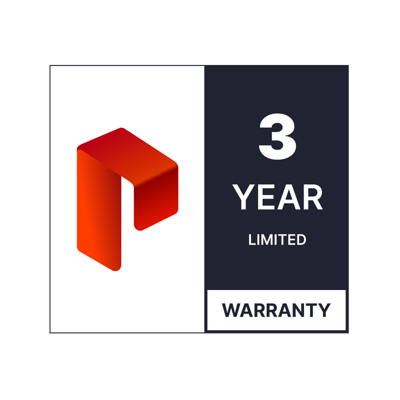 M 3-Year Warranty